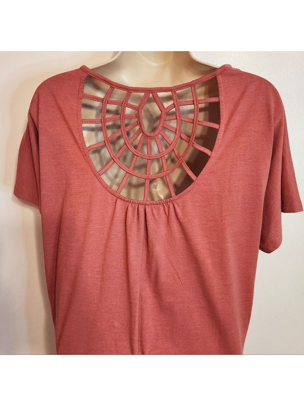Joei & I Pink Butterfly Christian Graphic T-Shirt 2XL - Picture 4 of 8